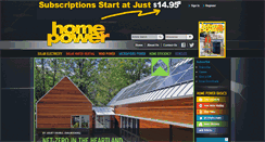 Desktop Screenshot of homepower.com